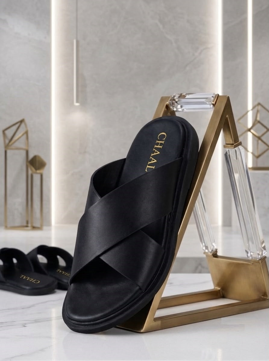 Premium Cross Strap Slippers
